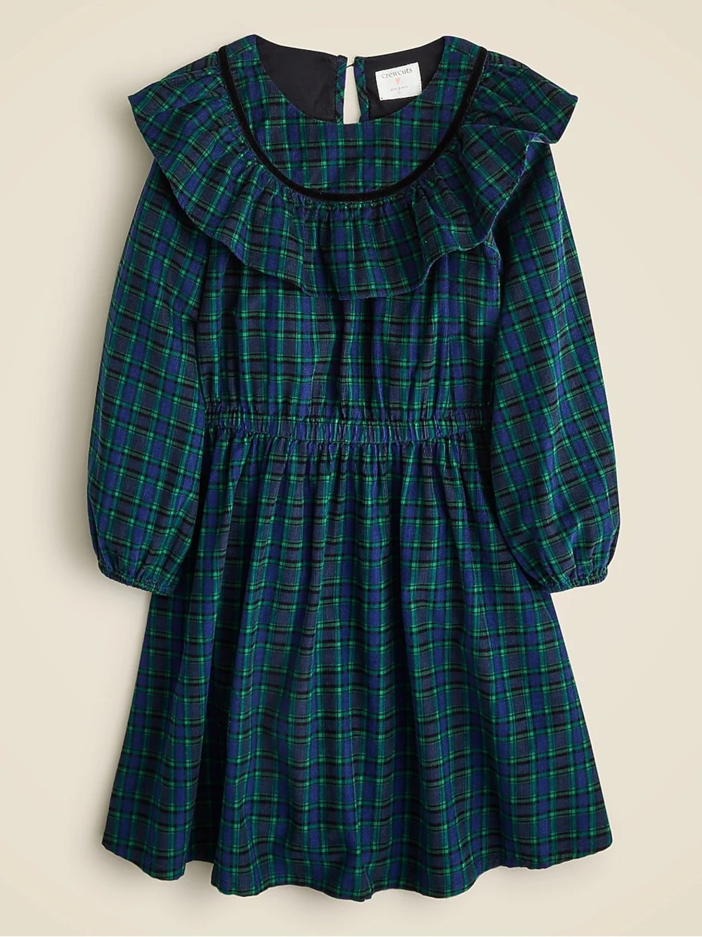Crewcuts tartan dress